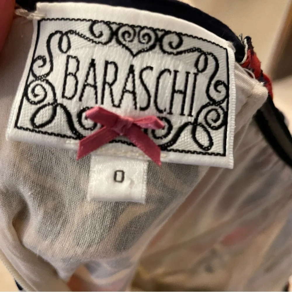 🌟HOST PICK🌟Yoana Baraschi Sweetwater Beaded Collar Cotton Dress size 0 - Picture 5 of 9